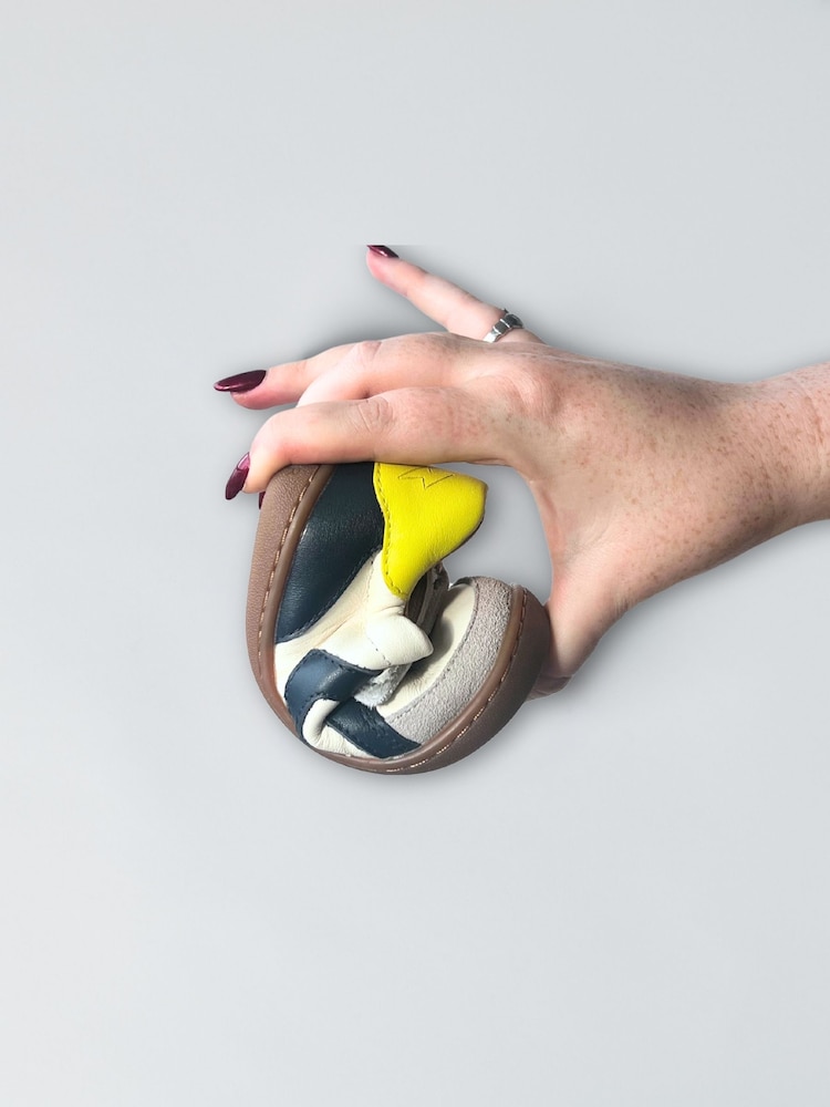 Zig+Star White Jett Barefoot Infant Shoes - Image 7 of 7