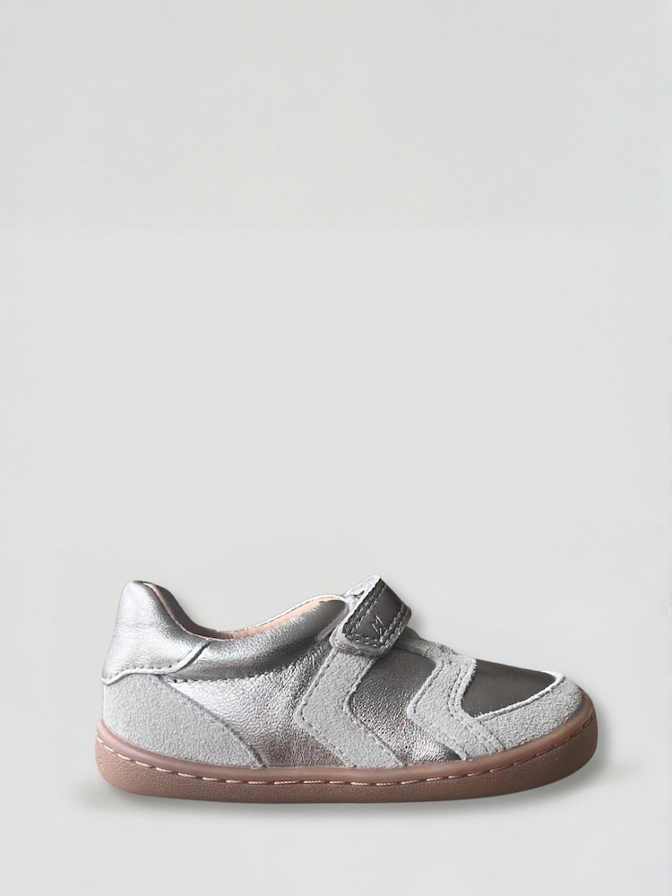 Zig+Star Metallic Jett Barefoot Infant Shoes - Image 1 of 6