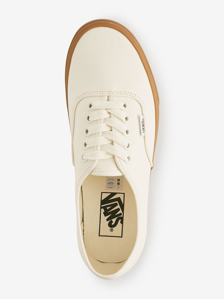 Vans Womens Authentic Gum Sole Trainers - Image 3 of 5