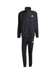adidas Black 3-Stripes Woven Tracksuits - Image 6 of 8