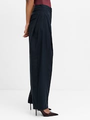 French Connection Aira Front And Back Pleated Trousers - Bild 3 av 5