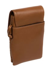Pure Luxuries London Lilian Nappa Leather Cross Body Phone Bag - Image 2 of 5