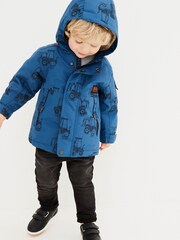 Schwarzer Denim - Jogginghose in Jeans-Optik (3 Monate bis 7 Jahre) - Bild 1 von 4