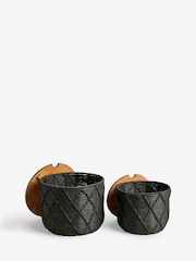 ערכה של סלי אחסון עם מכסה 2 - Image 5 of 5