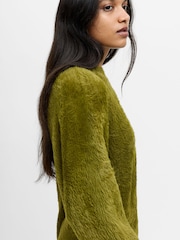 French Connection Green Lucille Texture Jumper - Image 2 of 6