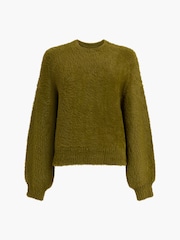French Connection Green Lucille Texture Jumper - Image 5 of 6
