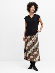 French Connection Black Junia V-Neck Vest - Image 4 of 6