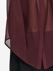 French Connection Red Arezzo Wide Shoulder Shirt - Image 2 of 7