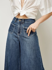 Apricot Blue Gianna Wide-Leg Jeans - Image 3 of 6