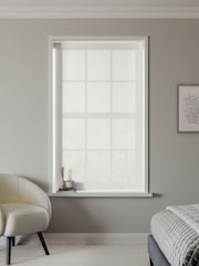 Chalk Cream Augustus Made to Measure Roller Blind - Image 2 of 6