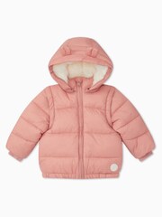 Mori Blue Recycled Waterproof Padded 3-in-1 Coat - Image 1 of 4
