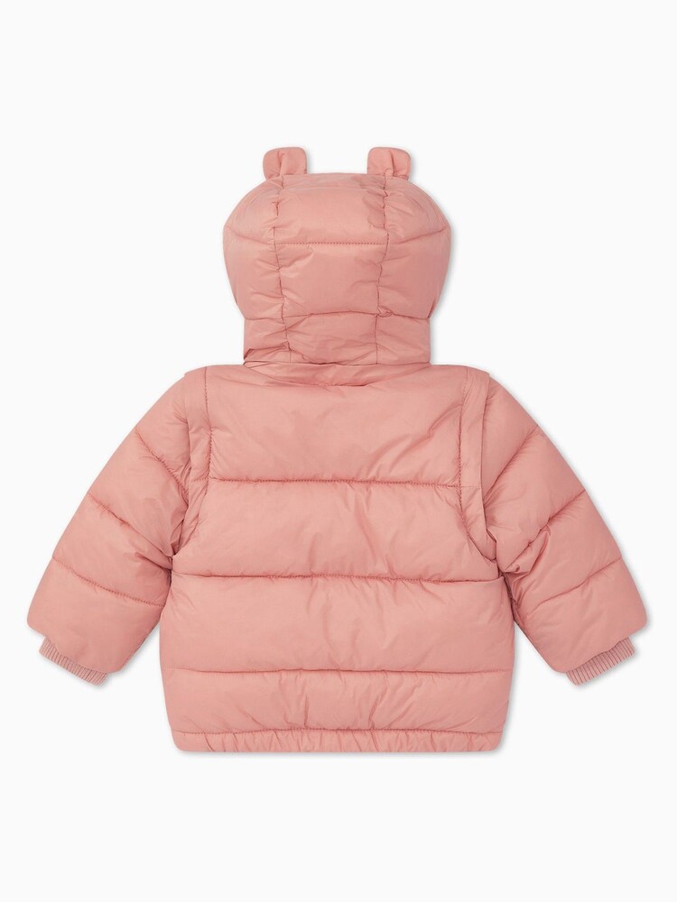 Mori Blue Recycled Waterproof Padded 3-in-1 Coat - Image 2 of 4