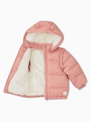 Mori Blue Recycled Waterproof Padded 3-in-1 Coat - Image 4 of 4