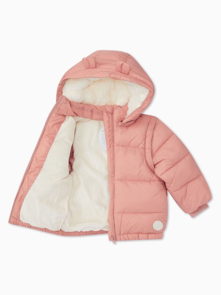 Mori Blue Recycled Waterproof Padded 3-in-1 Coat - Image 4 of 4