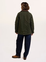 Brakeburn Green Pear Cord Collar Barn Jacket - Image 2 of 6