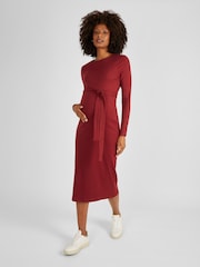 Robe de maternité JoJo Maman Bébé en jersey côtelé - Image 2 de 7