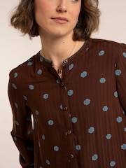 Brakeburn Brown Orfelia Blouse - Image 4 of 5