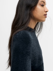 French Connection Dark Navy Blue Lucille Texture Jumper - Image 2 of 6