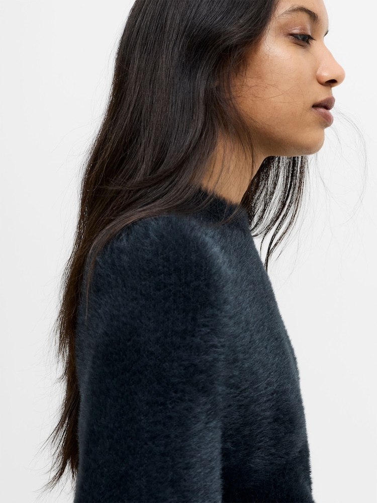 French Connection Dark Navy Blue Lucille Texture Jumper - Image 2 of 6 French Connection Dark Navy Blue Lucille Texture Jumper - Image 2 of 6