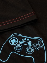 Harry Bear Black Gaming Short Pyjamas - Image 5 of 5