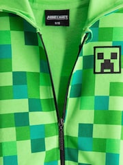 Moletom com estampa Vanilla Underground 100% algodão Minecraft Boys Creeper Placement - Imagem 2 de 5