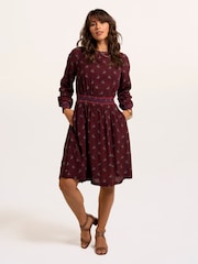 Brakeburn Red Copper Dress - Image 1 of 6