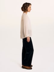 Brakeburn White Perla Blouse - Image 3 of 5