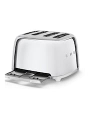 Smeg Silver 4 Slice Toaster - Image 3 of 5