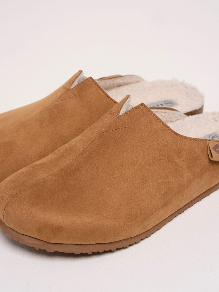 Brakeburn Brown Dene Slippers - Image 2 of 5 Brakeburn Brown Dene Slippers - Image 2 of 5