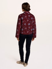 Brakeburn Brown Printed Quilted Zip Front Jacket - Image 2 of 6