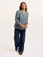 Brakeburn Green Joy Blouse - Image 1 of 6
