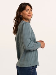 Brakeburn Green Joy Blouse - Image 3 of 6