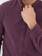 FatFace Purple Tadlow Shirt - Image 4 of 5
