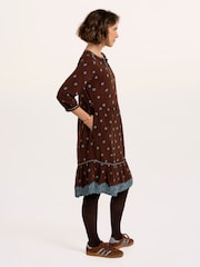 Brakeburn Brown Aspen Dress - Image 3 of 6