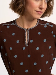 Brakeburn Brown Aspen Dress - Image 4 of 6