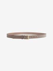 Mink Brown Leather Jeans Belt - Image 3 of 4