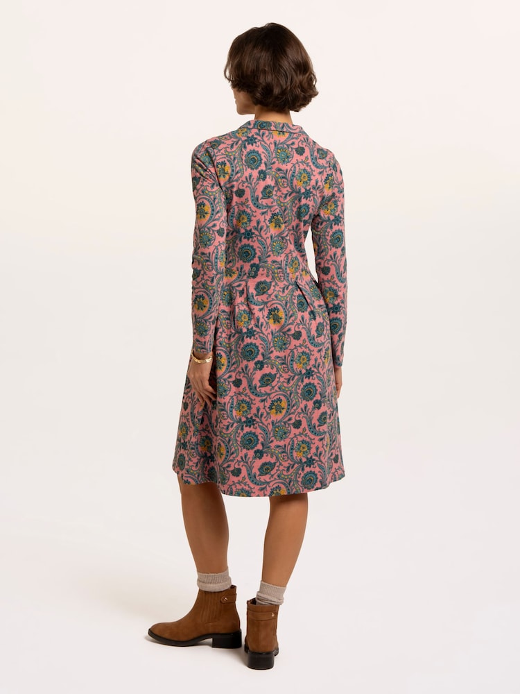 Brakeburn Pink Lawson Dress - Image 2 of 6 Brakeburn Pink Lawson Dress - Image 2 of 6
