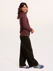 Brakeburn Branksome Thick And Thin Stripe Long Sleeve T-Shirt - Image 3 sur 6