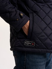 Brakeburn Blue Barons Diamon Quilted Jacket - Image 4 of 6
