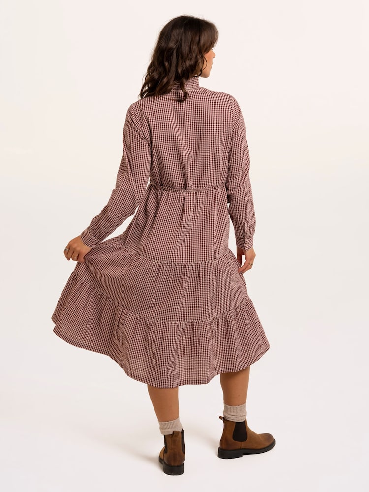 Brakeburn Pink Beech Dress - Image 2 of 6 Brakeburn Pink Beech Dress - Image 2 of 6