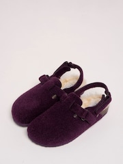 Brakeburn Brown Arctic Plush Slippers - Image 2 of 5