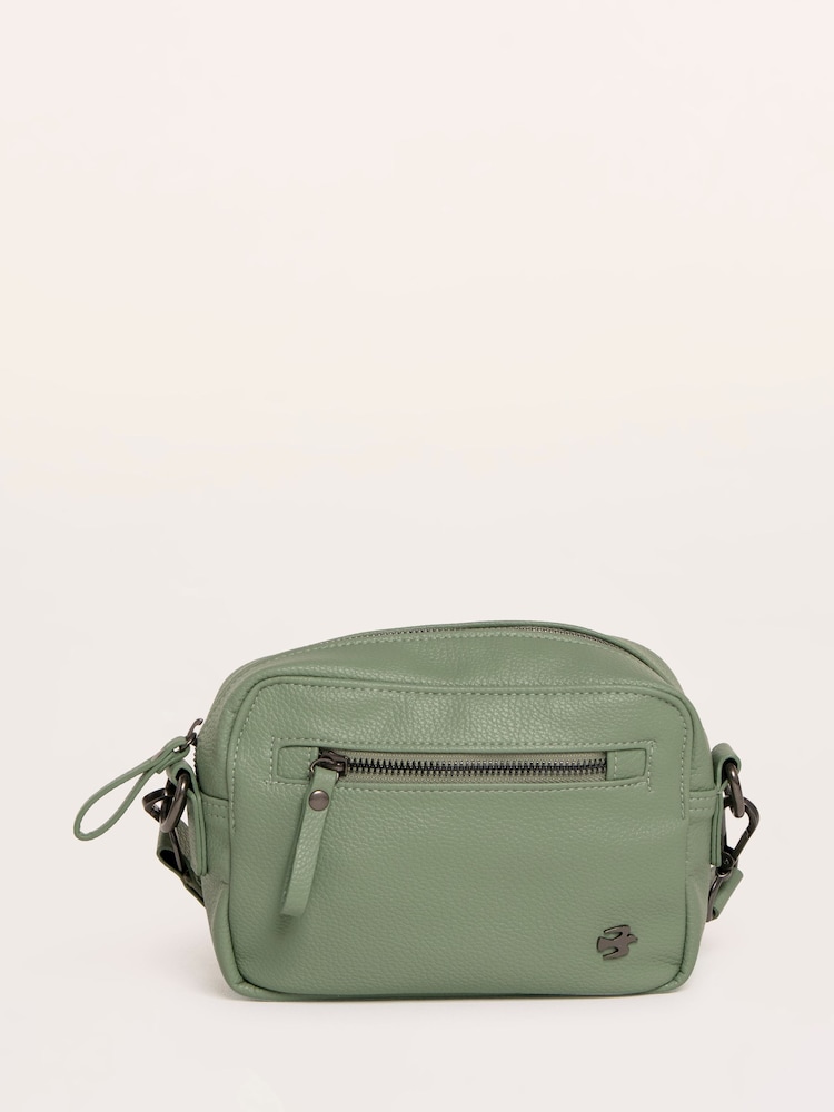 Brakeburn Green Sabine Box Cross-Body Bag - Image 6 of 6 Brakeburn Green Sabine Box Cross-Body Bag - Image 6 of 6