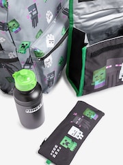 Character Grey Minecraft 4 Piece Backpack Set - Image 4 of 5