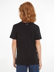 Tommy Hilfiger Black Basic T-Shirt - Image 2 of 6