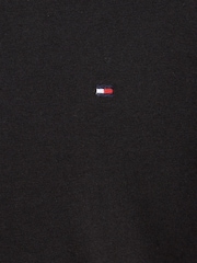 Tommy Hilfiger Black Basic T-Shirt - Image 6 of 6