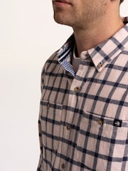 Brakeburn Pink Elverson Check Shirt - Image 4 of 6