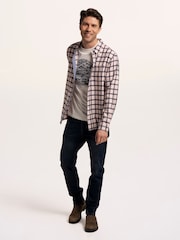 Brakeburn Pink Elverson Check Shirt - Image 5 of 6