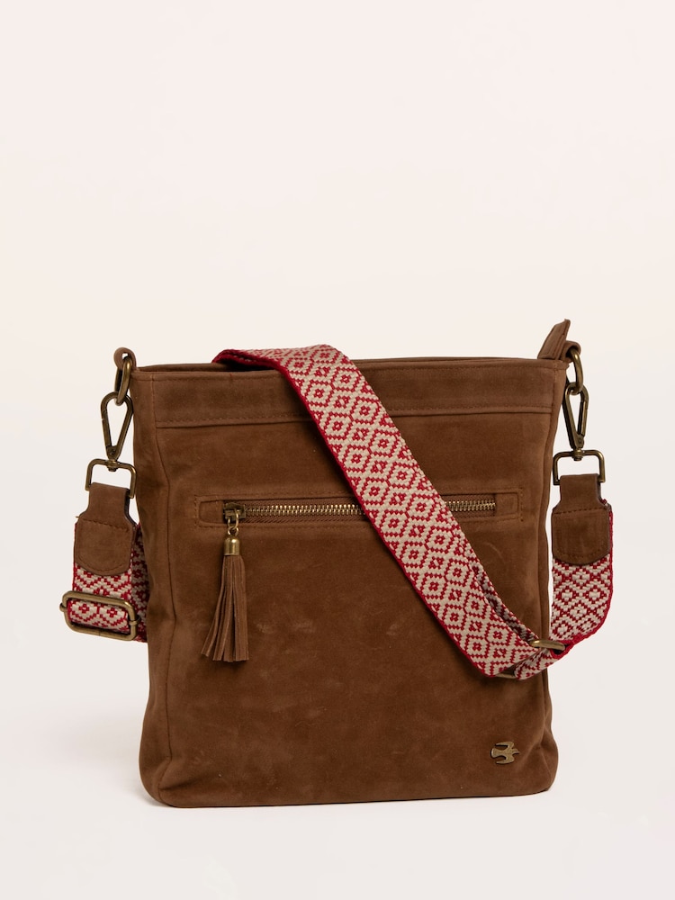 Brakeburn Brown Sierra Cross-Body Bag - Image 1 of 5