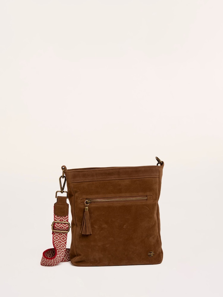 Brakeburn Brown Sierra Cross-Body Bag - Image 5 of 5