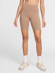 Nike Nude One Dri-FIT High-Waisted 8" Cycling Shorts - Image 1 of 8